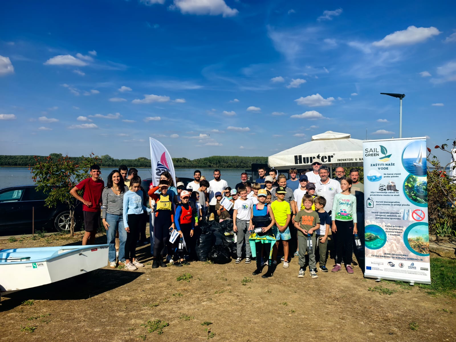 SAILGREEN Info Day – učesnici na Adi Huji